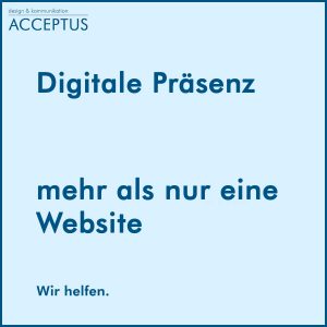 Read more about the article Digitale Präsenz